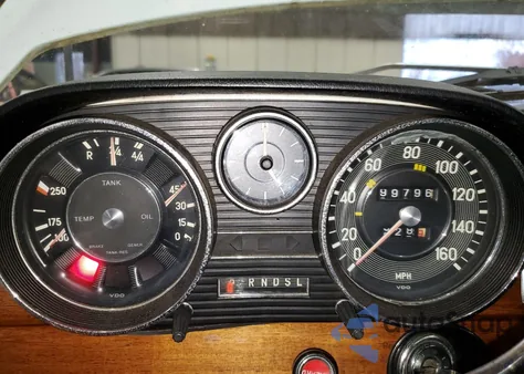 1970 Mercedes Benz 280Se z USA, uszkodzony, nr VIN 10801812048562